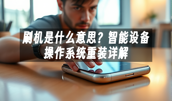 刷机是什么意思？智能设备操作系统重装详解”