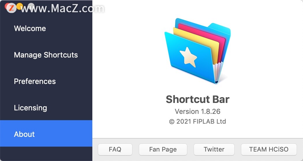 苹果Mac文件夹快速启动访问工具:Shortcut Bar”