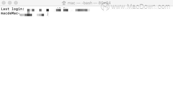 Mac终端怎么输入密码