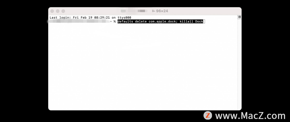 苹果Mac桌面Dock中App icon 名称显示乱码怎么办？一个简单指令帮你解决”