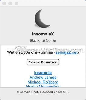 通过InsomniaX让你的Mac电脑不进入休眠状态
