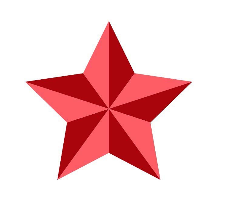ppt怎么利用雷达图快速绘制五角星?”