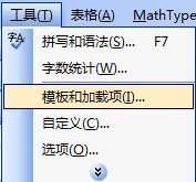 怎样在Word中移除或者禁用MathType”