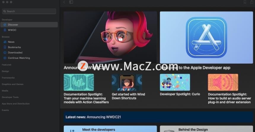 苹果更新开发者App:添加即将到来的WWDC 21具体信息”