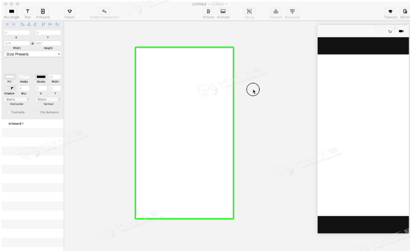 Principle for Mac5秒交互小动效-相册预览效果制作教程