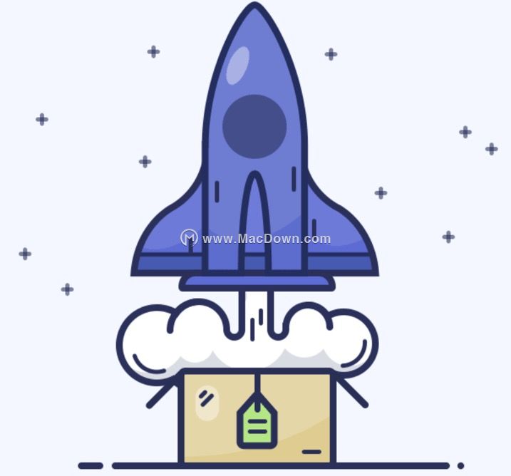 PS插画教程-用PS绘制火箭”