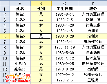 WPS表格使用读取模式突出显示活动单元格所在的行和列”