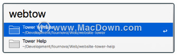 Tower for Mac如何打开储存库？