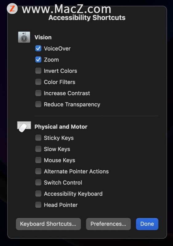 如何在 MacBook Pro 上通过 Touch Bar 使用 VoiceOver ？”