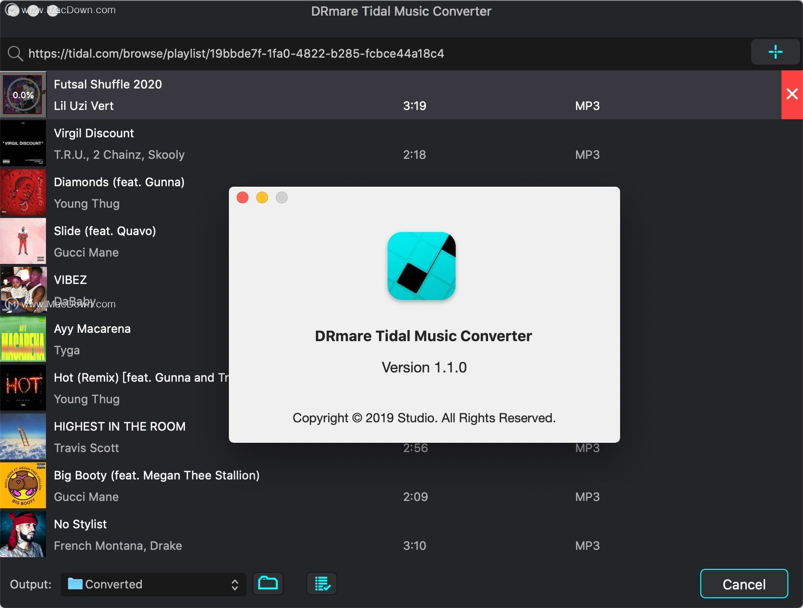 DRmare Tidal音乐转换器用户指南