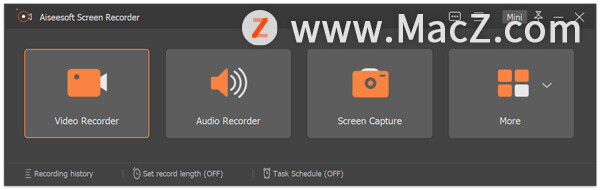 如何使用Aiseesoft Screen Recorder在Mac上录制视频？”