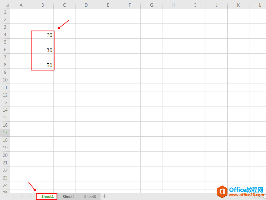 Excel中如何把sheet1中的数据相加，结果自动显示在sheet2中”