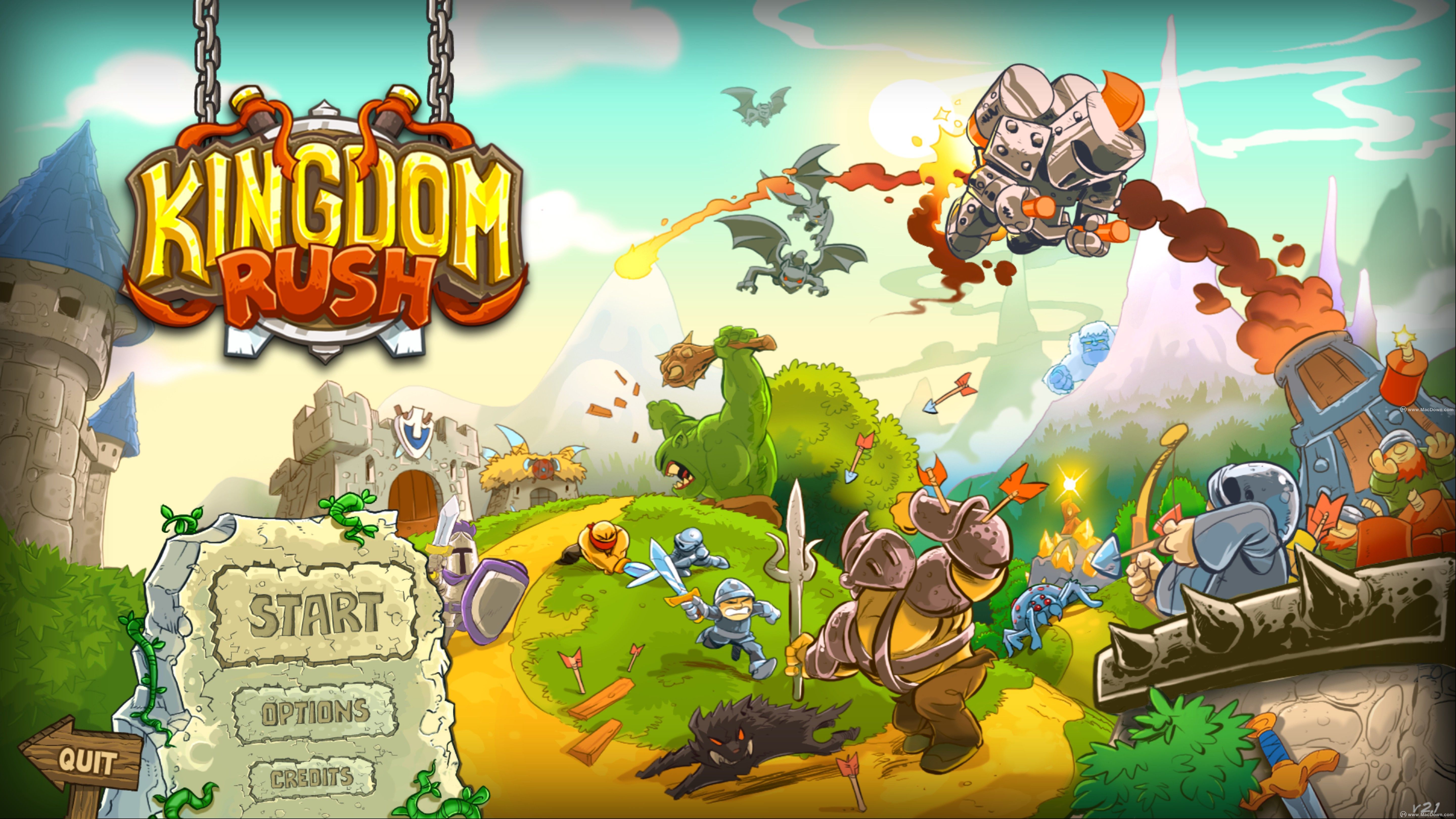 mac策略类塔防游戏kingdom rush有哪些游戏特色？