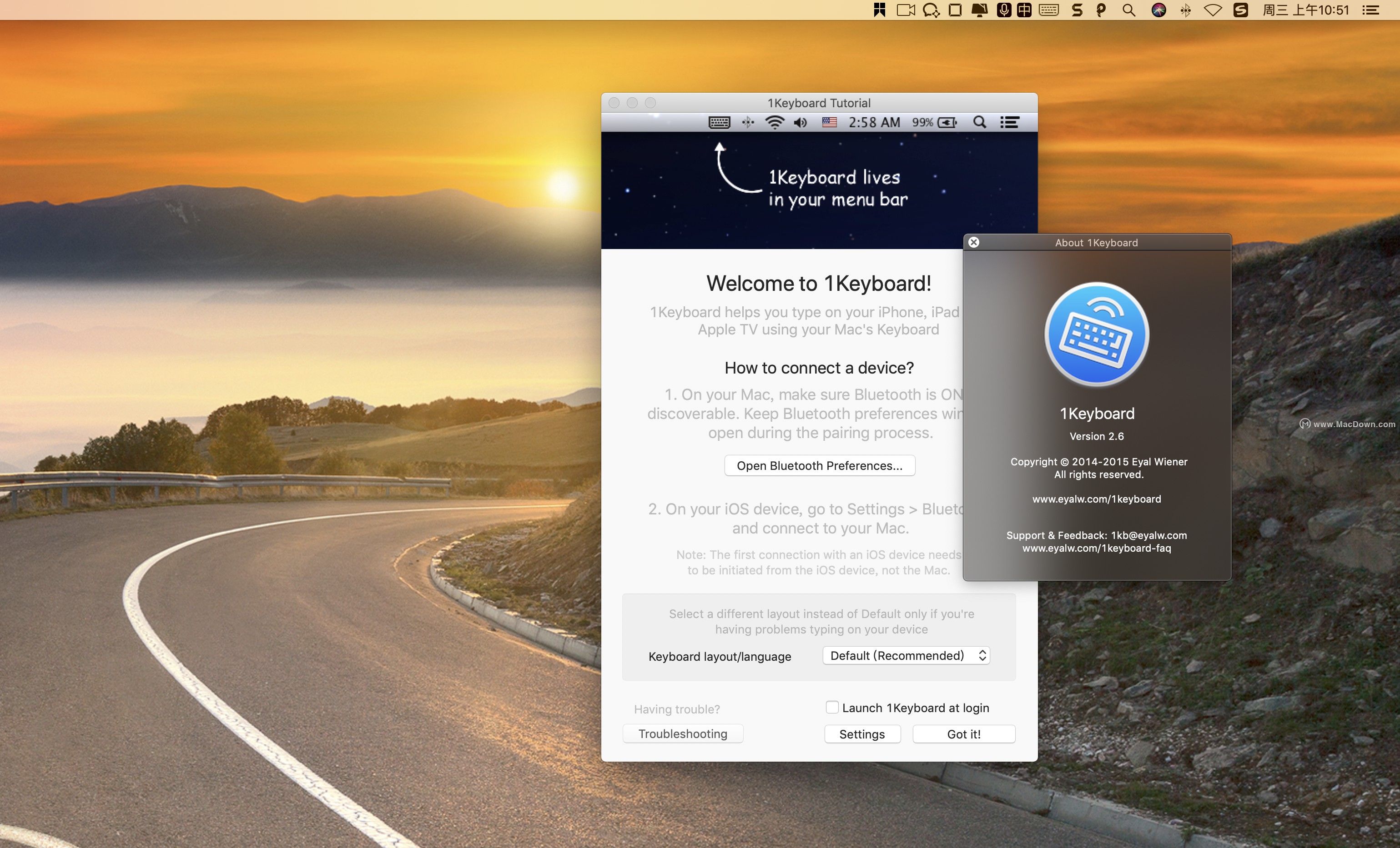 1Keyboard for mac使用教程