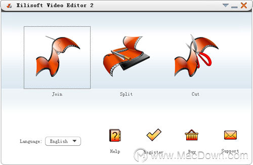 使用Xilisoft Video Editor如何将一个视频文件拆分为几个文件”
