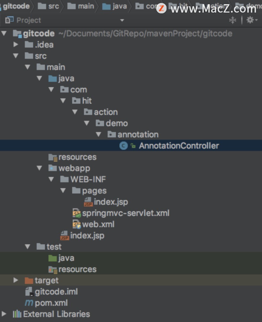 IntelliJ IDEA 中的 Maven 项目初体验及搭建 Spring MVC 框架