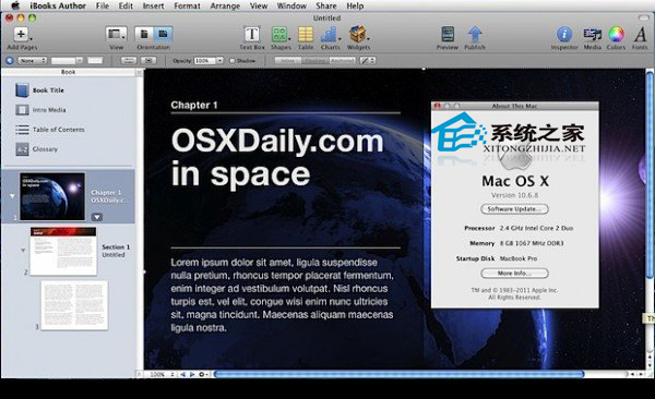 Mac OS X 10.6.8运行iBooks Author报错怎么办？
