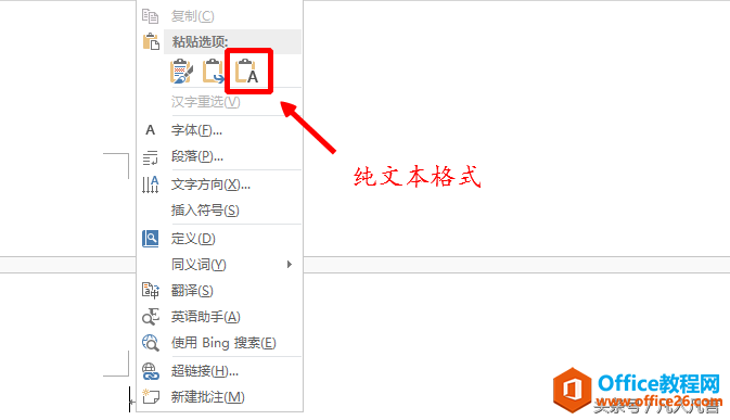 怎样把word文档中的表格转化为纯文本？”