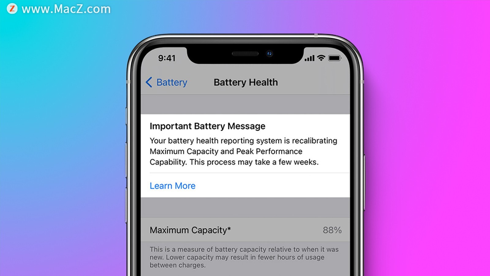 iOS 14.5 重新校准电池健康:用户报告最大容量提高了”
