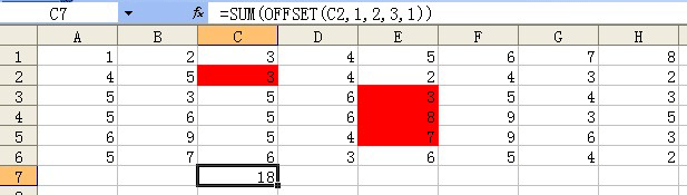 excel 中OFFSET函数的用法及应用实战讲解