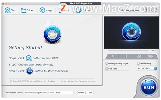 如何翻录 DVD 并将其复制到 Mac？”