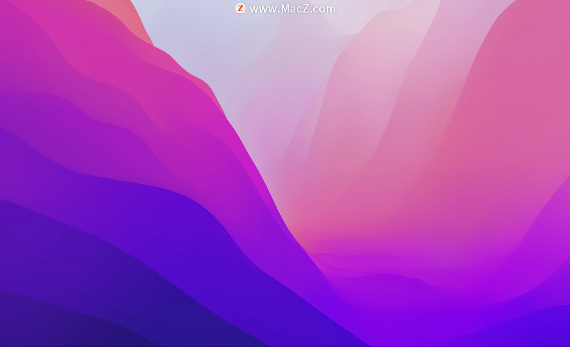 下载新的 macOS Monterey 壁纸
