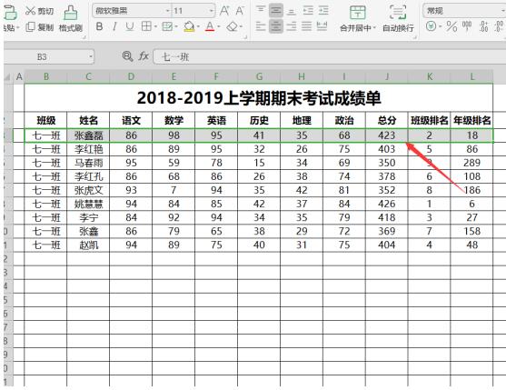 Excel如何快速自动添加删除线?”