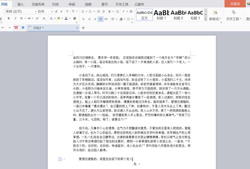 WPS文章怎么添加文字版权标注?”