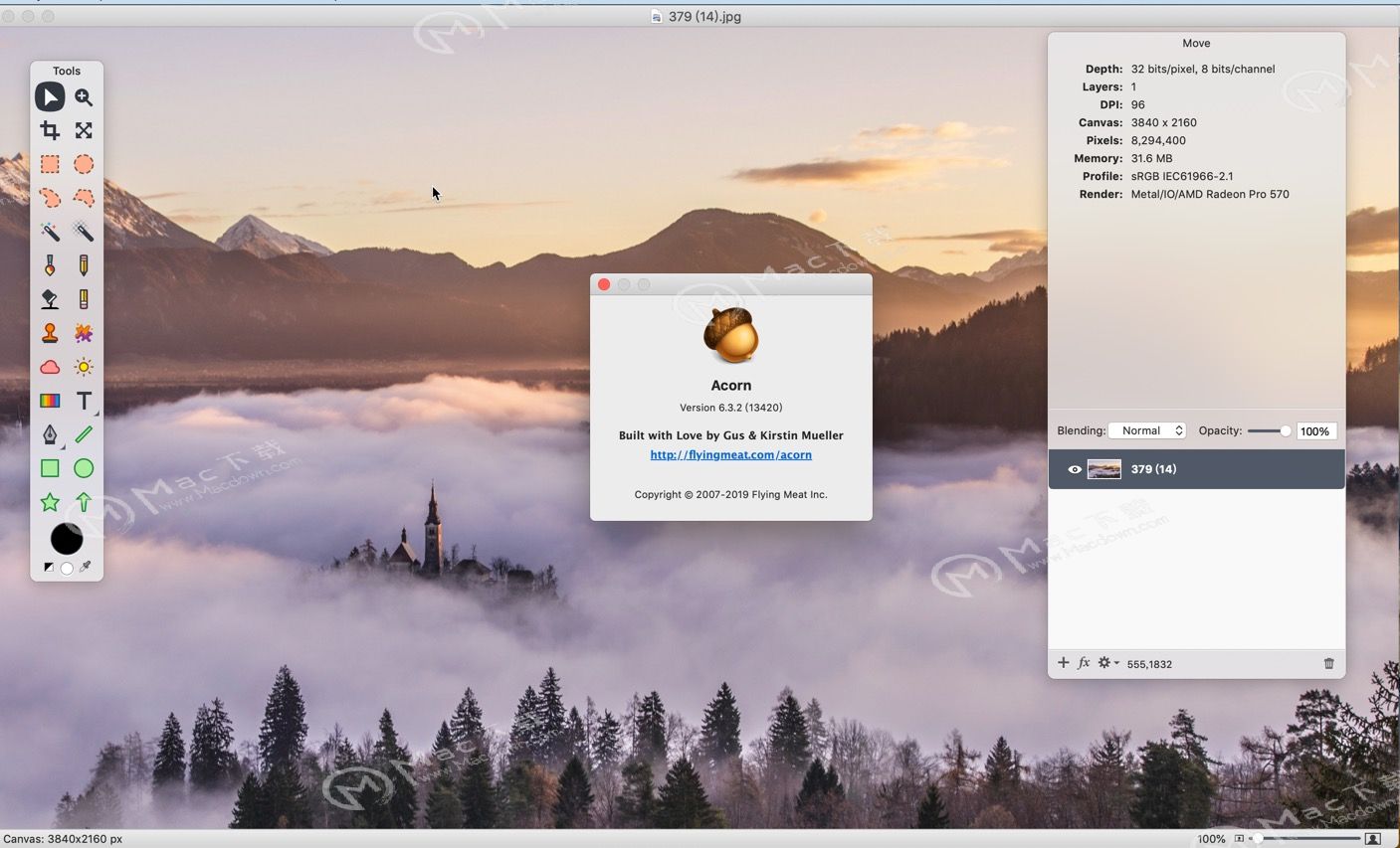 mac上简单易用的图片处理工具Acorn for Mac
