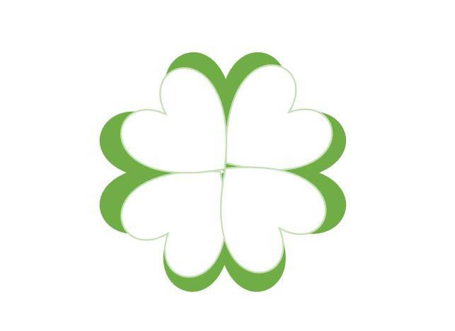 WPS文怎么设计四叶草图标? wps四叶草的画法”