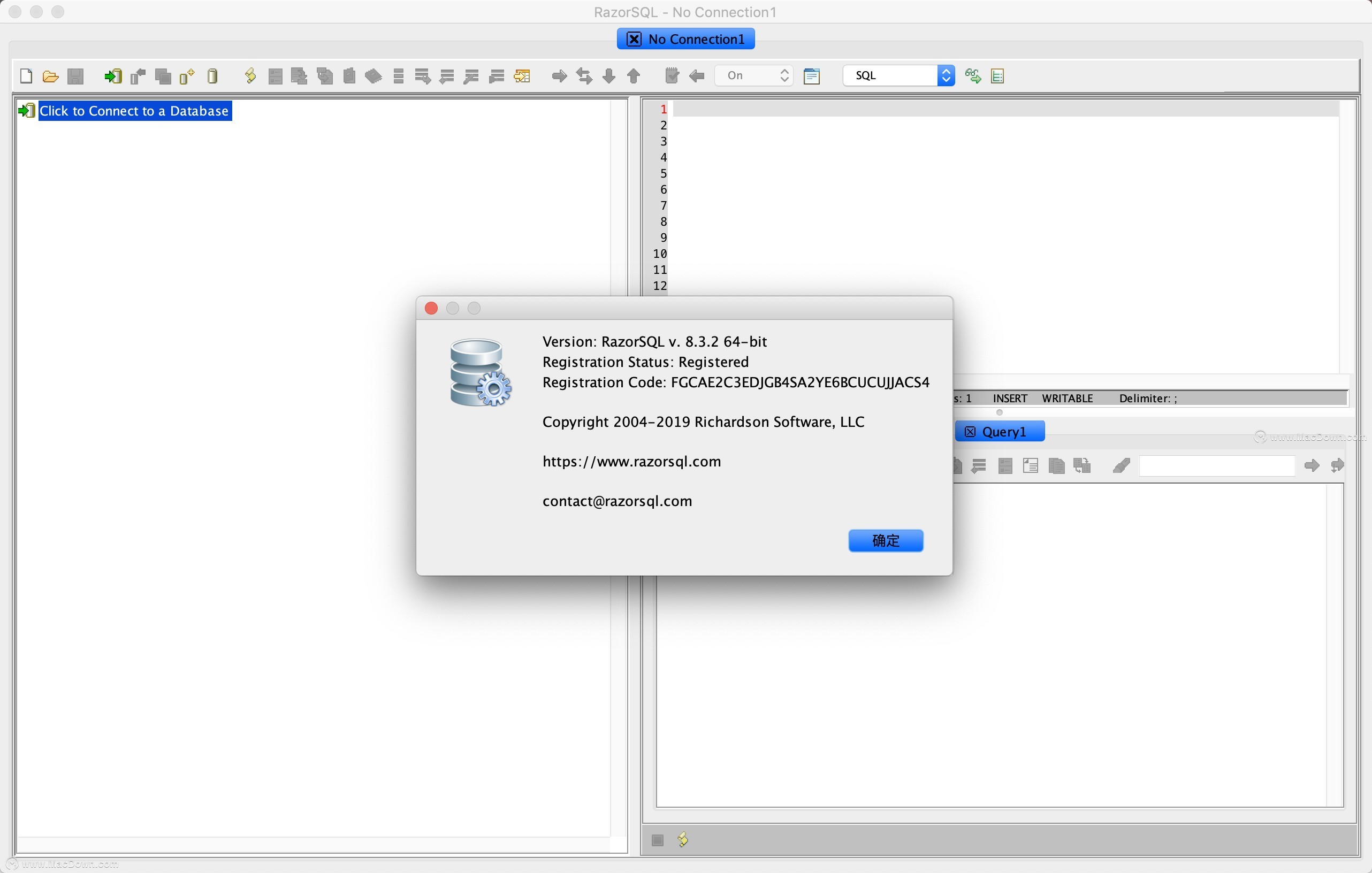 RazorSQL Mac如何链接数据？RazorSQL Mac使用教程