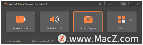 如何使用Aiseesoft Screen Recorder在Mac上拍摄快照？