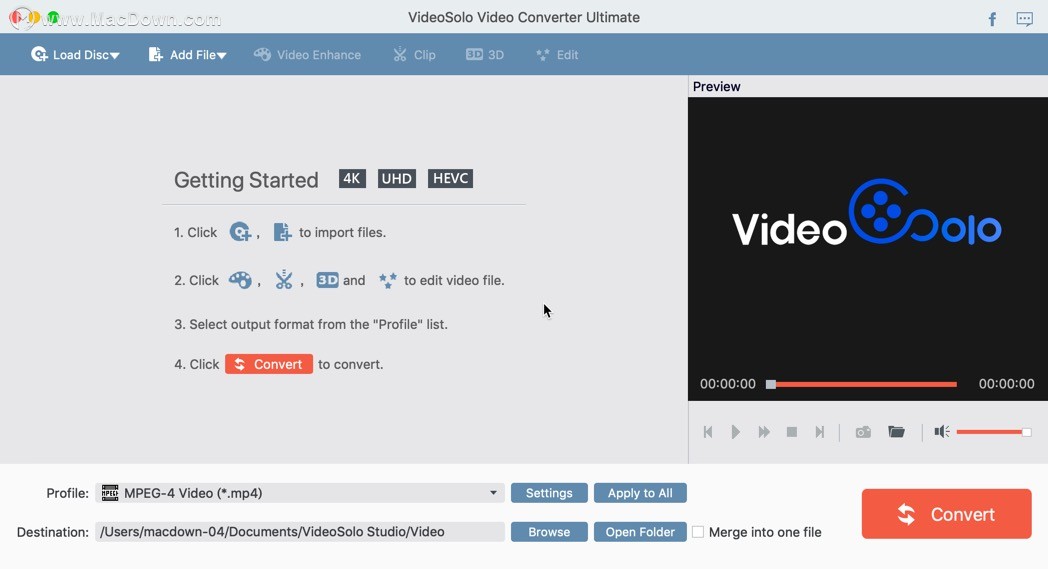 如何使用VideoSolo Video Enhancer mac提高视频质量？VideoSolo Video Enhancer mac使用教程