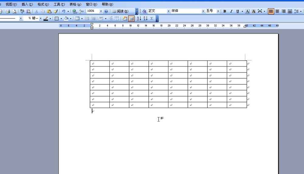 word表格的列宽如何修改呢?”