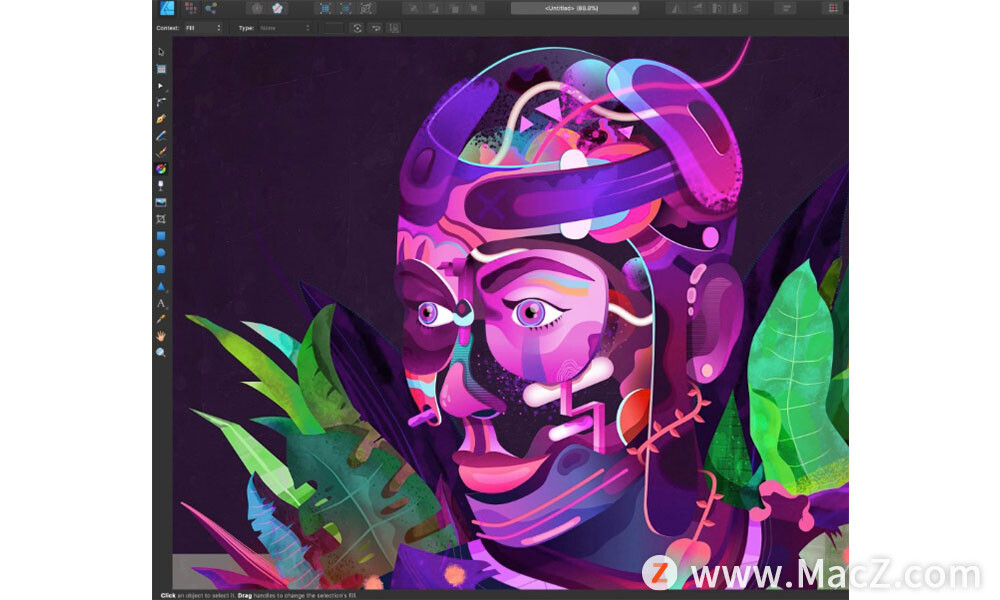 苹果Mac矢量图形设计工具：Affinity Designer Beta