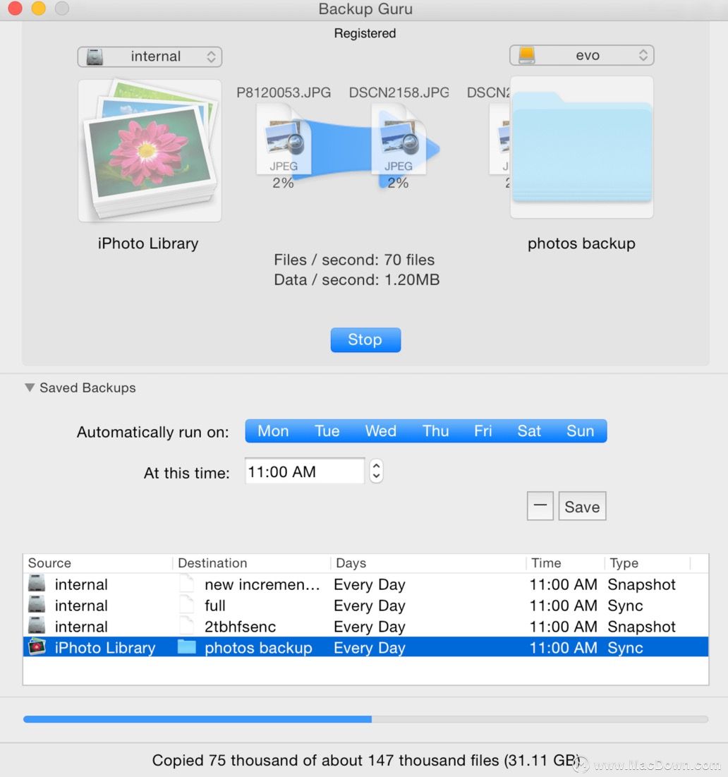 Mac Backup Guru与Time Machine有什么不同？