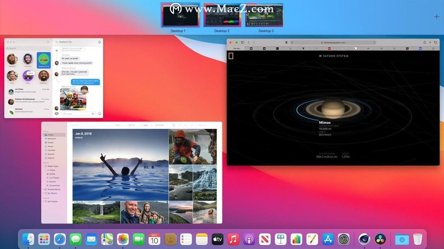 专为 Mac 设计，苹果公布 macOS Big Sur 控制中心宣传片”