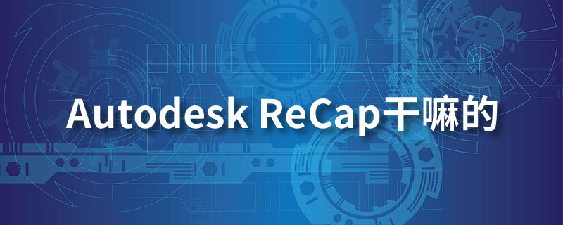 autodesk recap干嘛的”