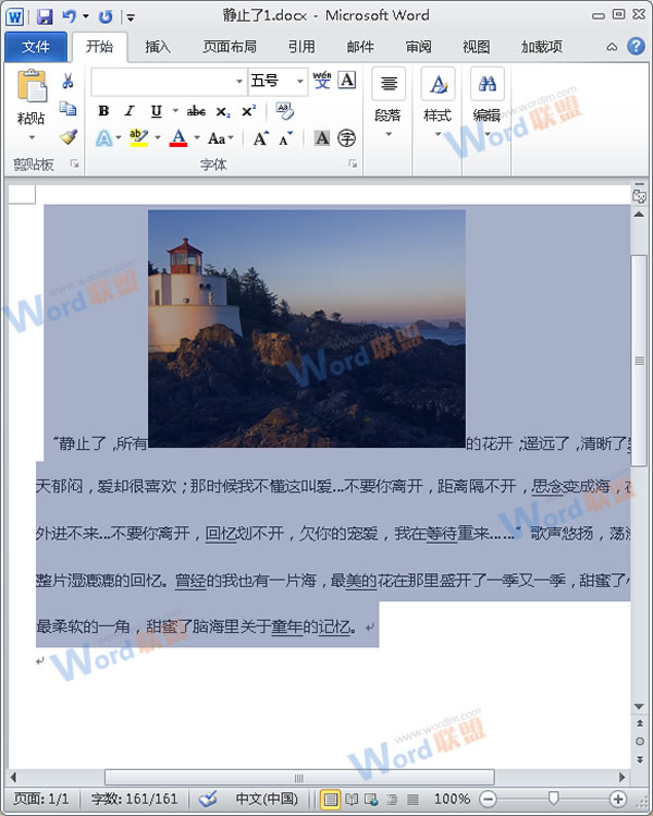 将Word中的内容以图片形式巧妙地插入到Excel2010中”