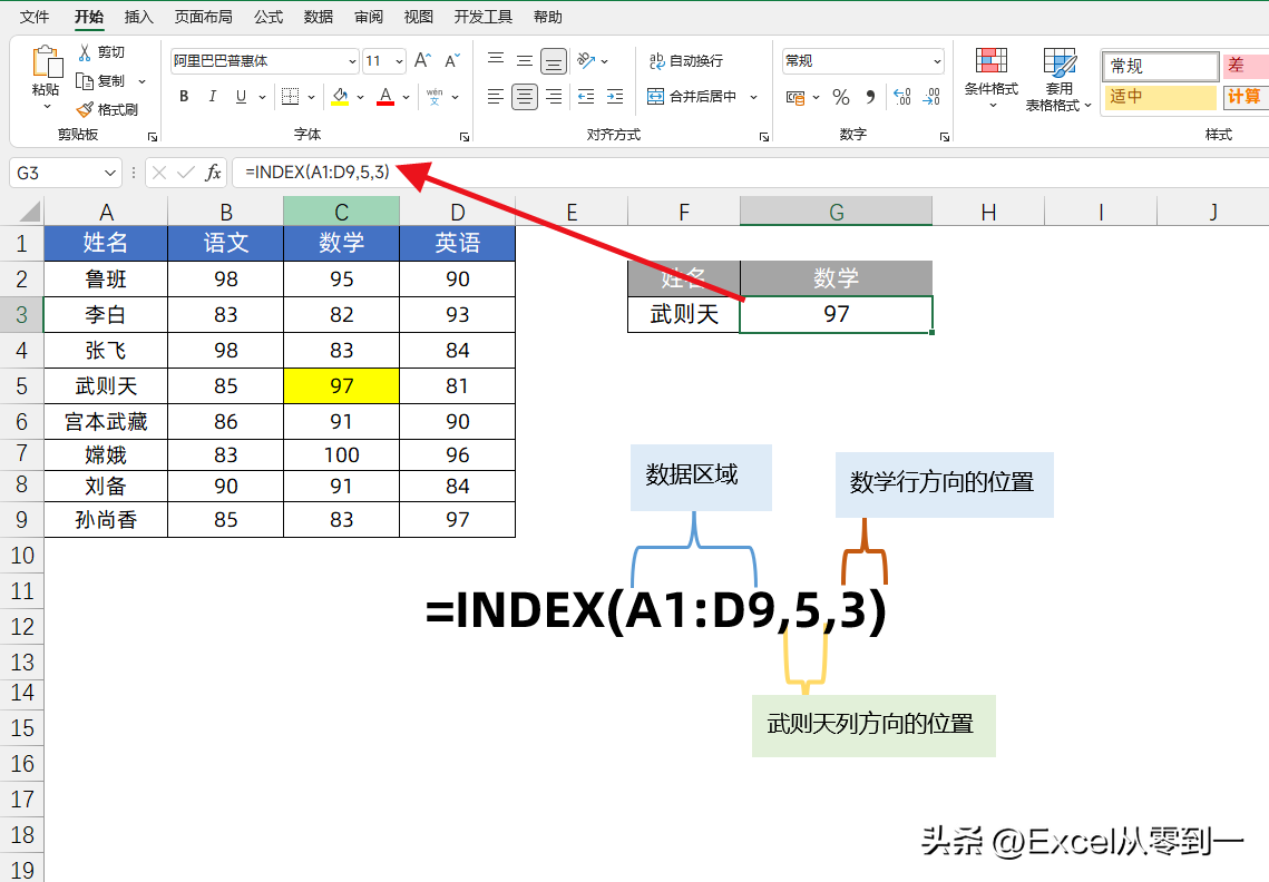 别再用Vlookup了，试试index match组合查询，比它好用太多了”