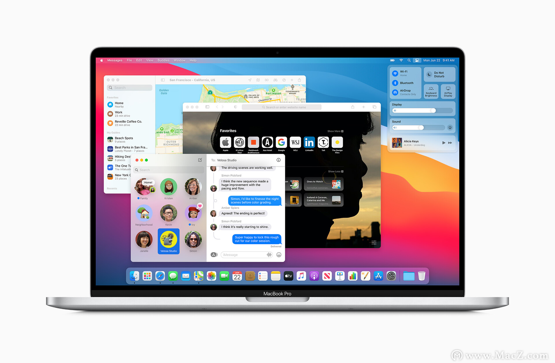 WWDC20：苹果macOS Big Sur重大更新，界面更像iOS！