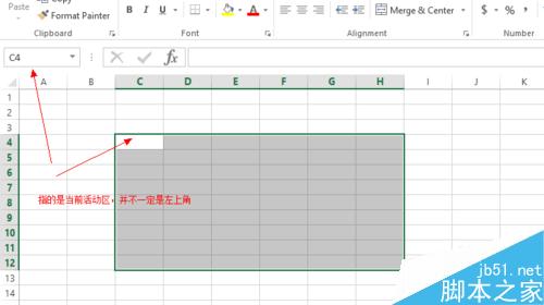 Excel2013如何查看当前表格的行数列数?”