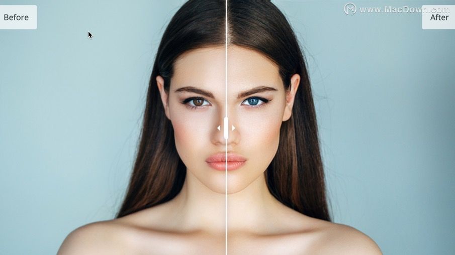 想要图片眼睛换颜色？ 使用Movavi Photo Editor！
