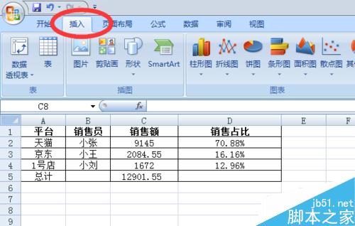 在excel中怎么插入柱形图?如何给柱形图改标题、填充颜色?”