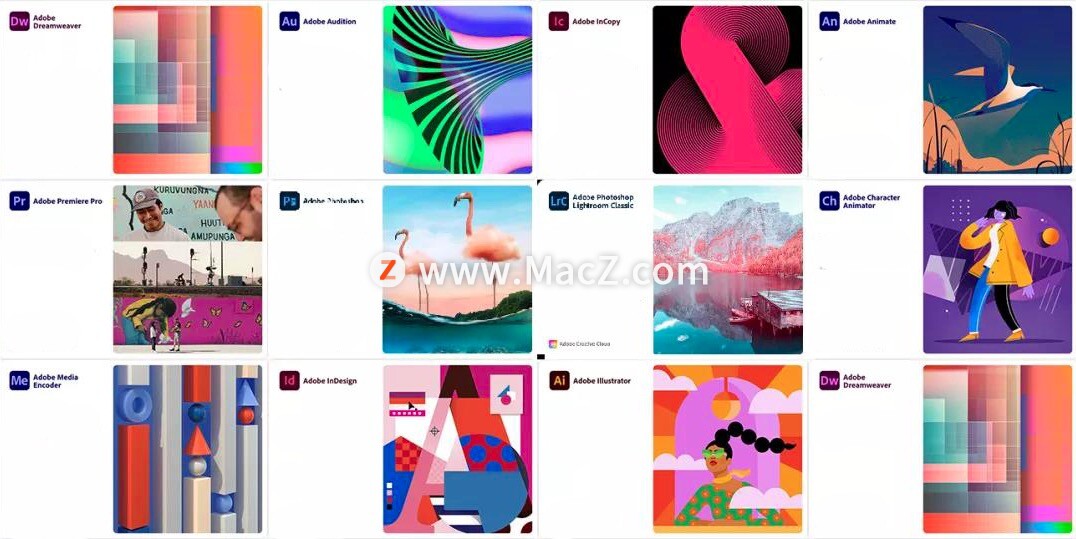 Adobe 2021全家桶，更新升级功能增加”