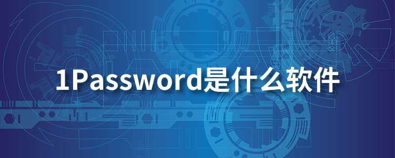 1password是什么软件”