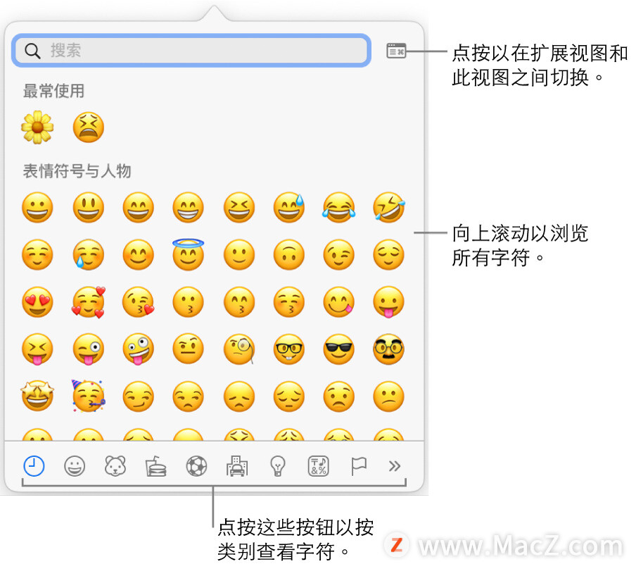 如何在Mac上Pages文稿中的重音符和特殊字符呢？”