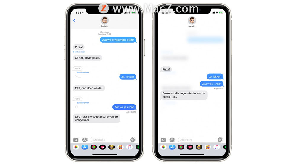 如何使用 iMessage 即时回复消息？”