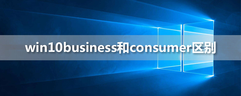win10business和consumer区别”