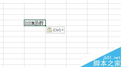 Excel中的DSUM函数如何使用?”